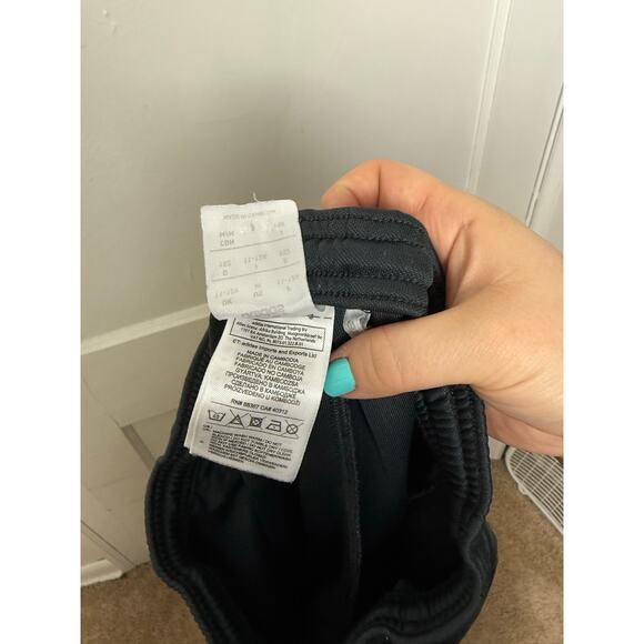 Adidas Climalite Gray Logo Straigh Leg Track Pants Soccer Pants Youth Kids MED - Picture 8 of 9